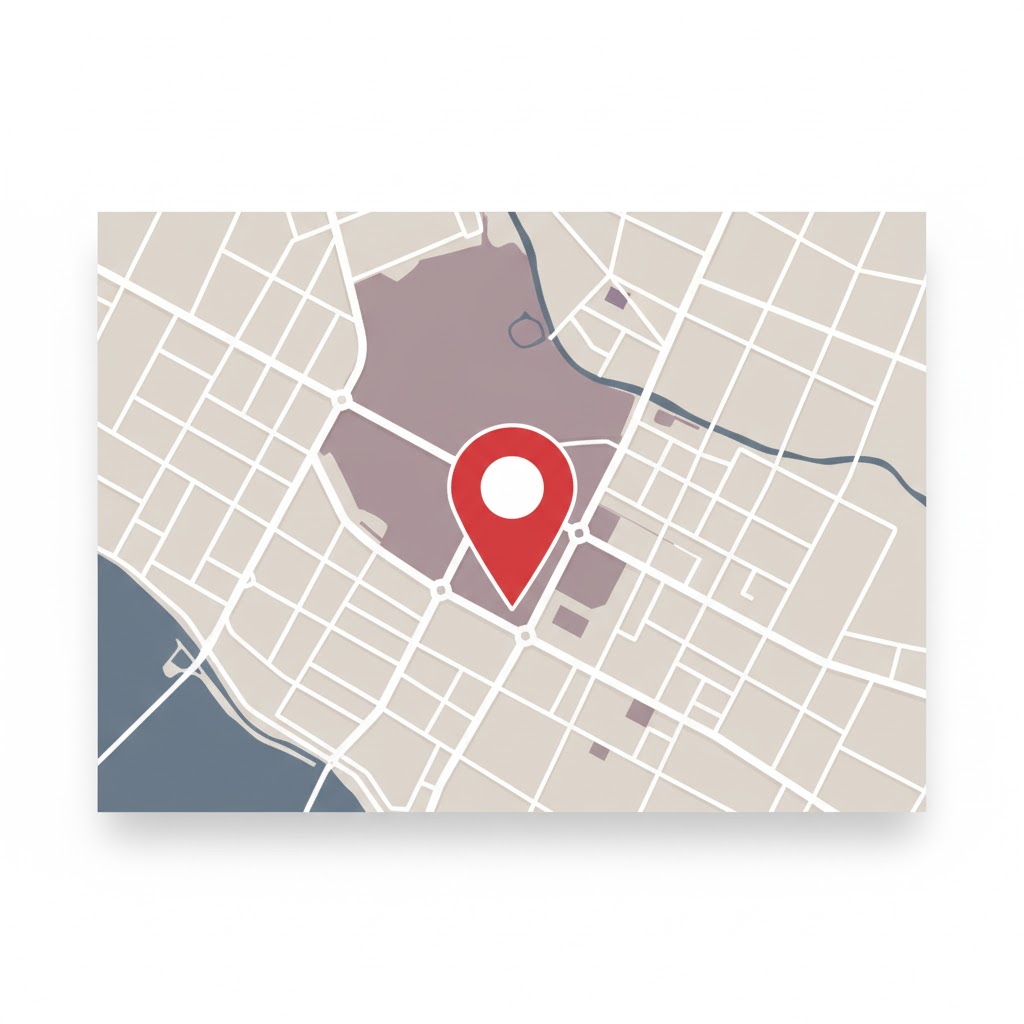 [Ubicación del mapa de la oficina]